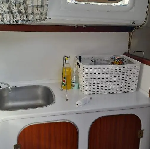 Vintage Sailboat In Belém Lisboa